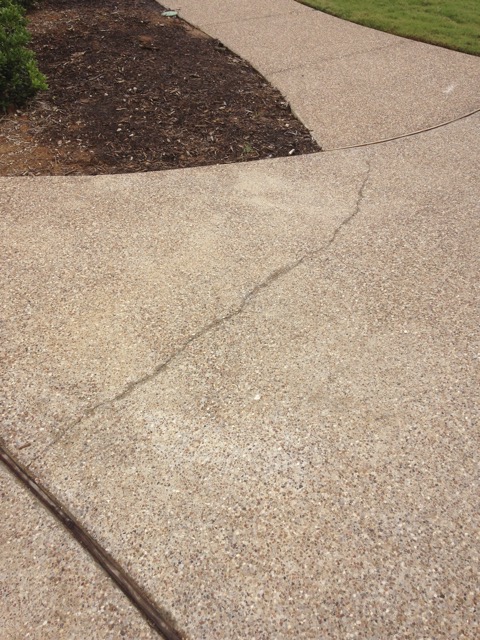 Driveway Cracks
