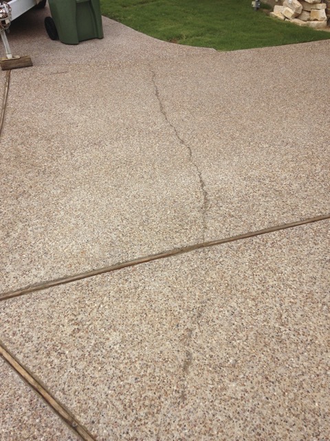 Driveway Cracks