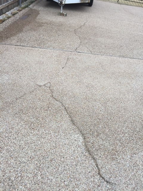 Driveway Cracks