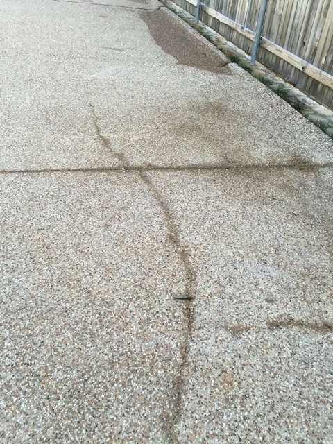 Driveway Cracks