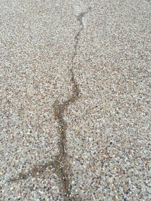 Driveway Cracks