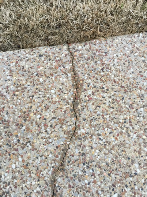 Driveway Cracks