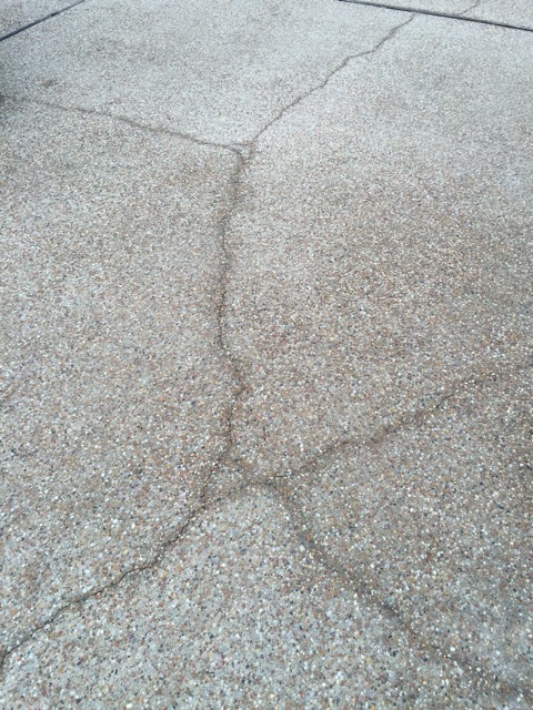 Driveway Cracks