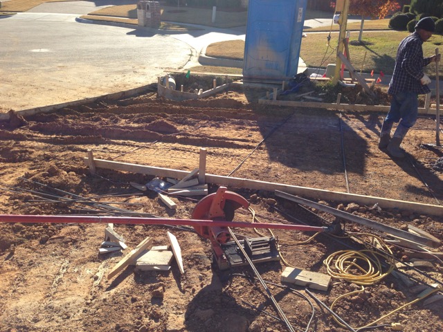 Improper use of Rebar...