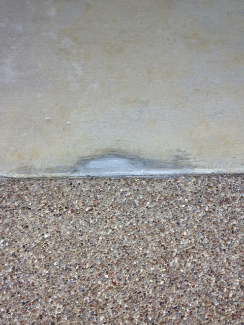 Ooops at the front door...